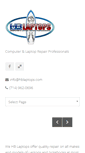 Mobile Screenshot of hblaptops.com